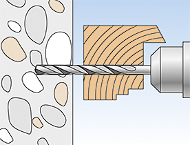 Fischer kozijnschroef FFSZ CK montage - Doe het zelf, Dhz-proshop